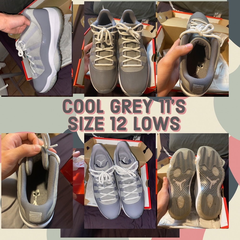 Jordan 11 Lows “Cool Grey”